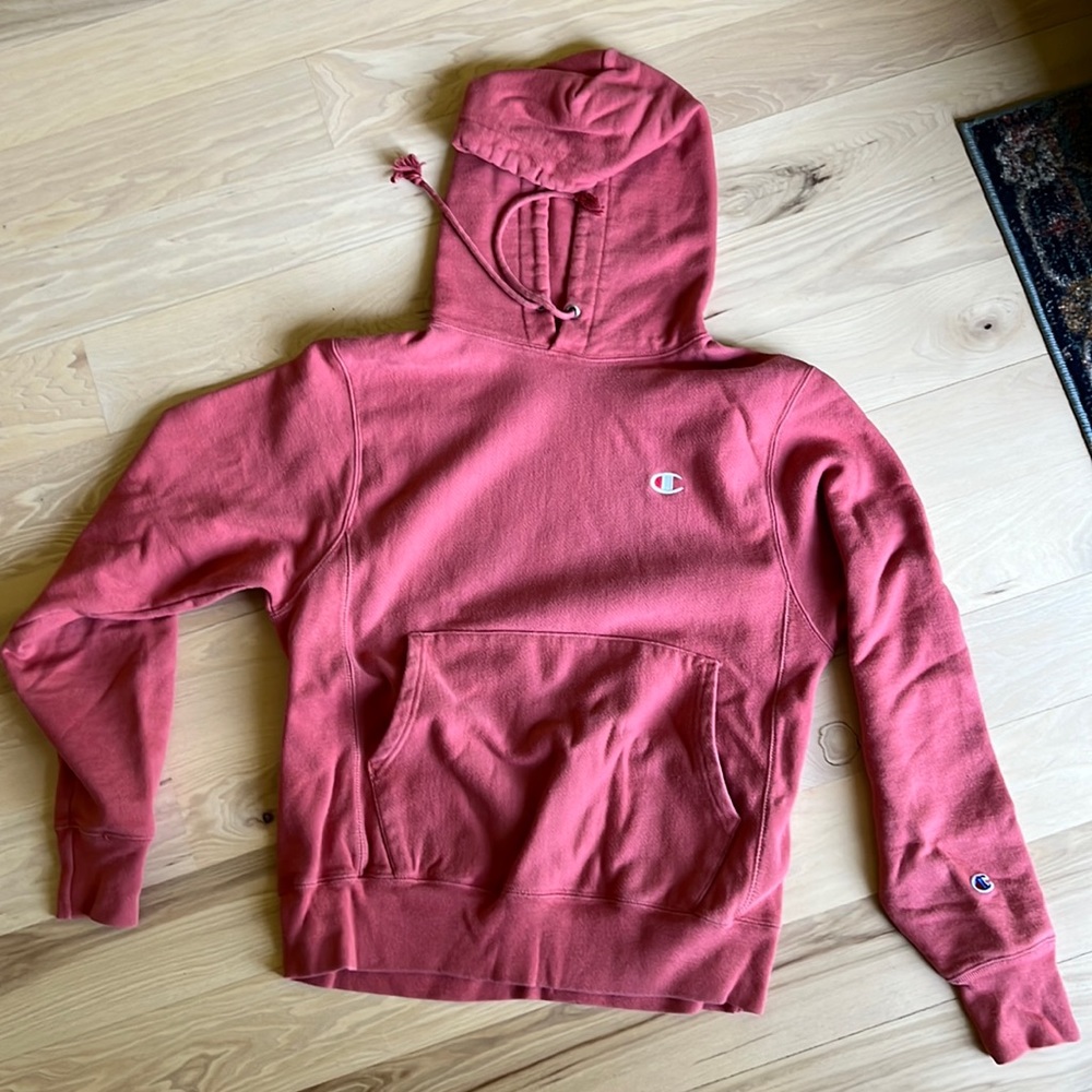 Peach Champion Hoodie